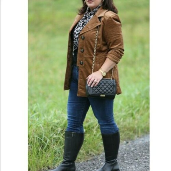 CAbi Journey Corduroy Jacket Blazer Style 3554 - Picture 11 of 12